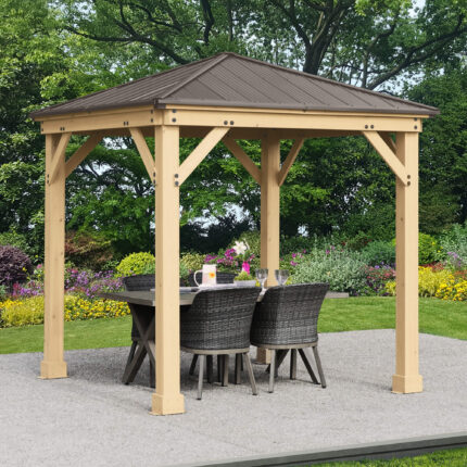 8 x 8 Meridian Gazebo (Assembly Included)
