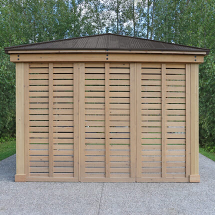 10' Meridian Privacy Wall (Assembly Included)