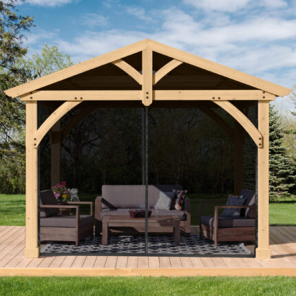 11 x 13 Carolina Pavilion with Mesh Screen