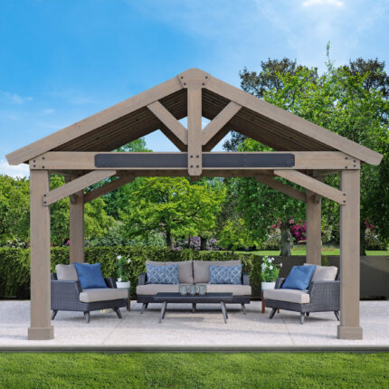 16 x 14 Timber Frame Pavilion (Assembly Included)