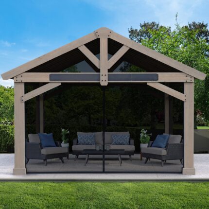 16 x 14 Timber Frame Pavilion Mosquito Mesh Kit
